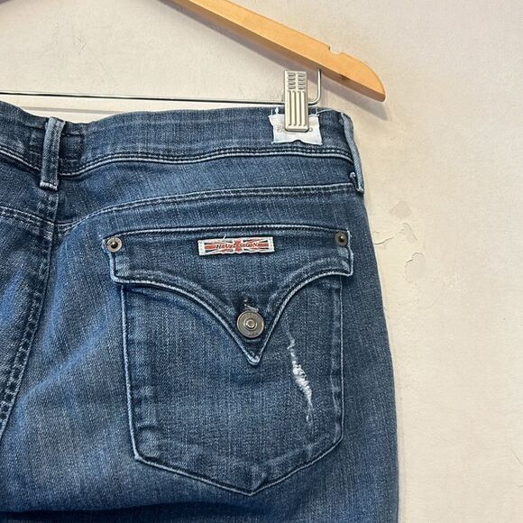 Hudson distressed denim ankle jeans Size 30 EUC - Picture 9 of 12